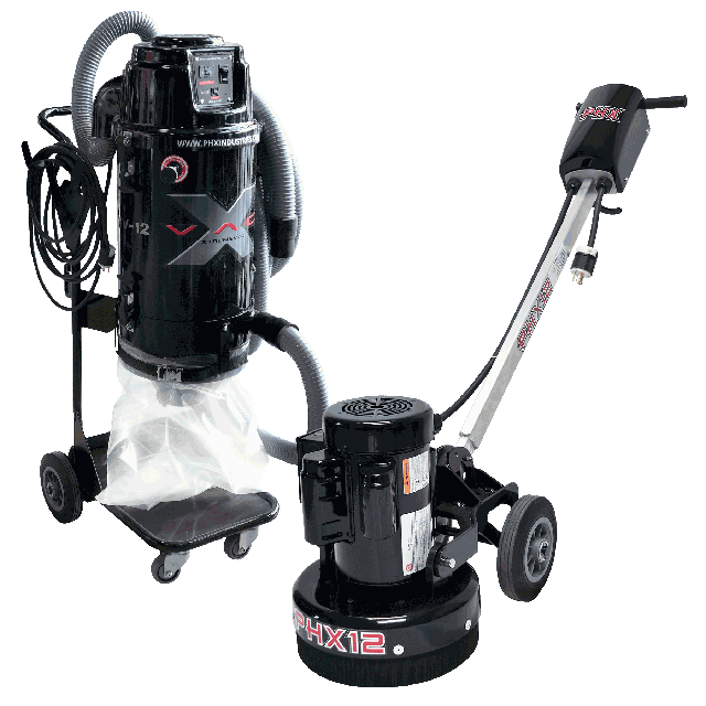 Concrete grinder 12 in 240V