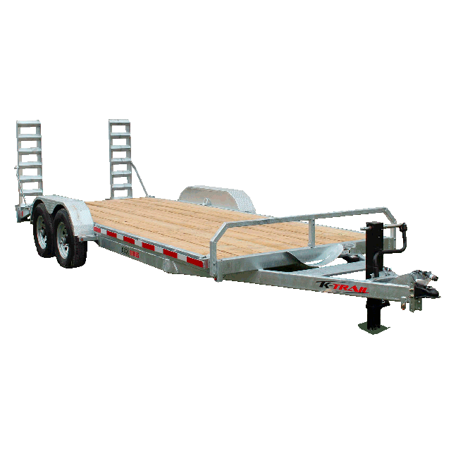 Flatbed trailer 6.8 x 18 ft 7000 lb