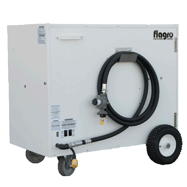 Heater 330000 BTU indirect-fired propane/natural gas