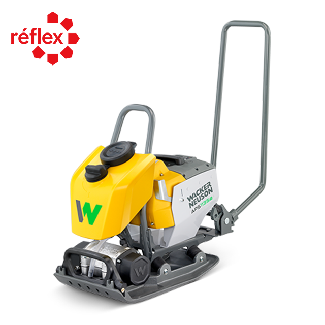 Vibrating plate 14in battery