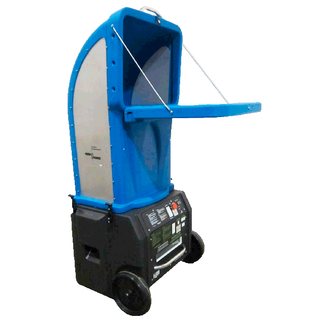 Insulation blower for wool and cellulose