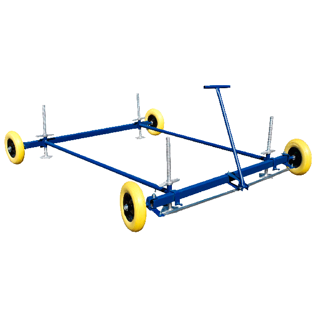 Scaffold wagon with 16 in wheels