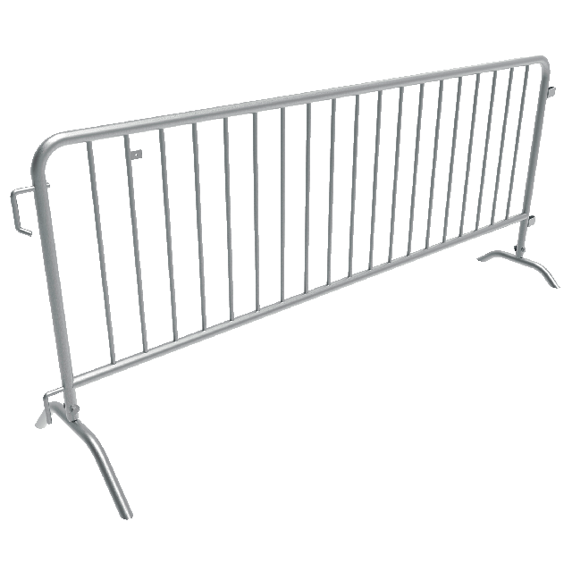 Crowd control barrier 42 in H x 8 ft 5 in W