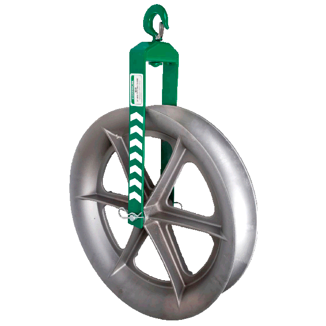 Pulley 24 in with hook 653