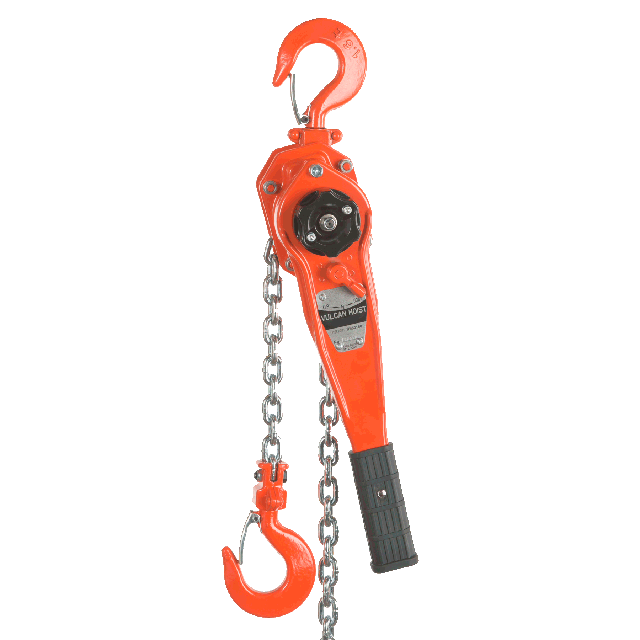 Chain lever hoist 1-1/2 ton 5 ft