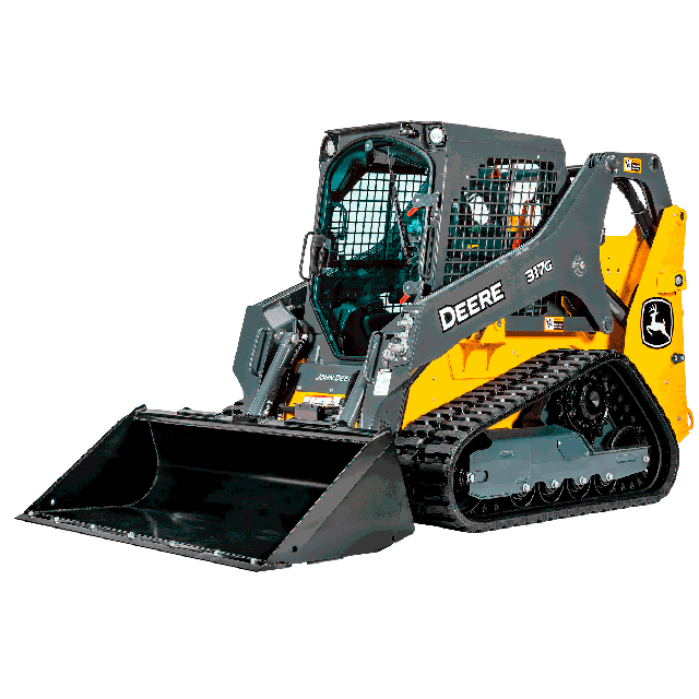 2125 lb Compact track loader 4WD diesel