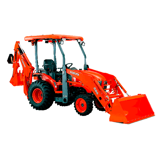 Compact backhoe loader 4WD diesel